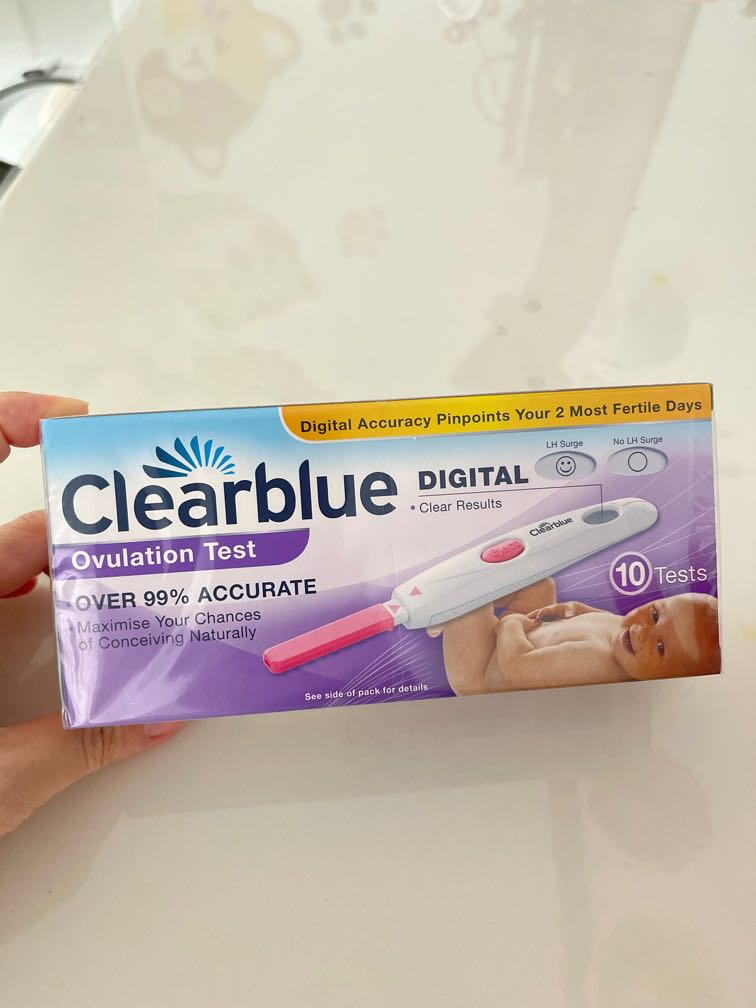 Clearblue Ovulation Test expiry 31/1/2022, Health & Nutrition, Medical Supplies & Tools on Carousell