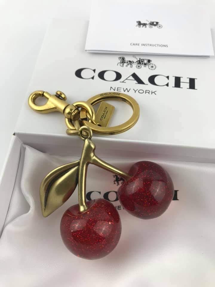 Special Coach Cherry Bag Charm Keychain 77840, Women's Fashion, Jewelry &  Organisers, Body Jewelry on Carousell