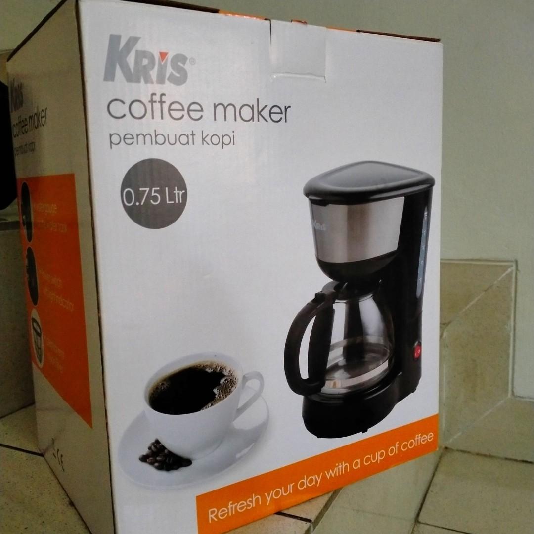 Coffee Maker (KRIS), Kitchen & Appliances di Carousell