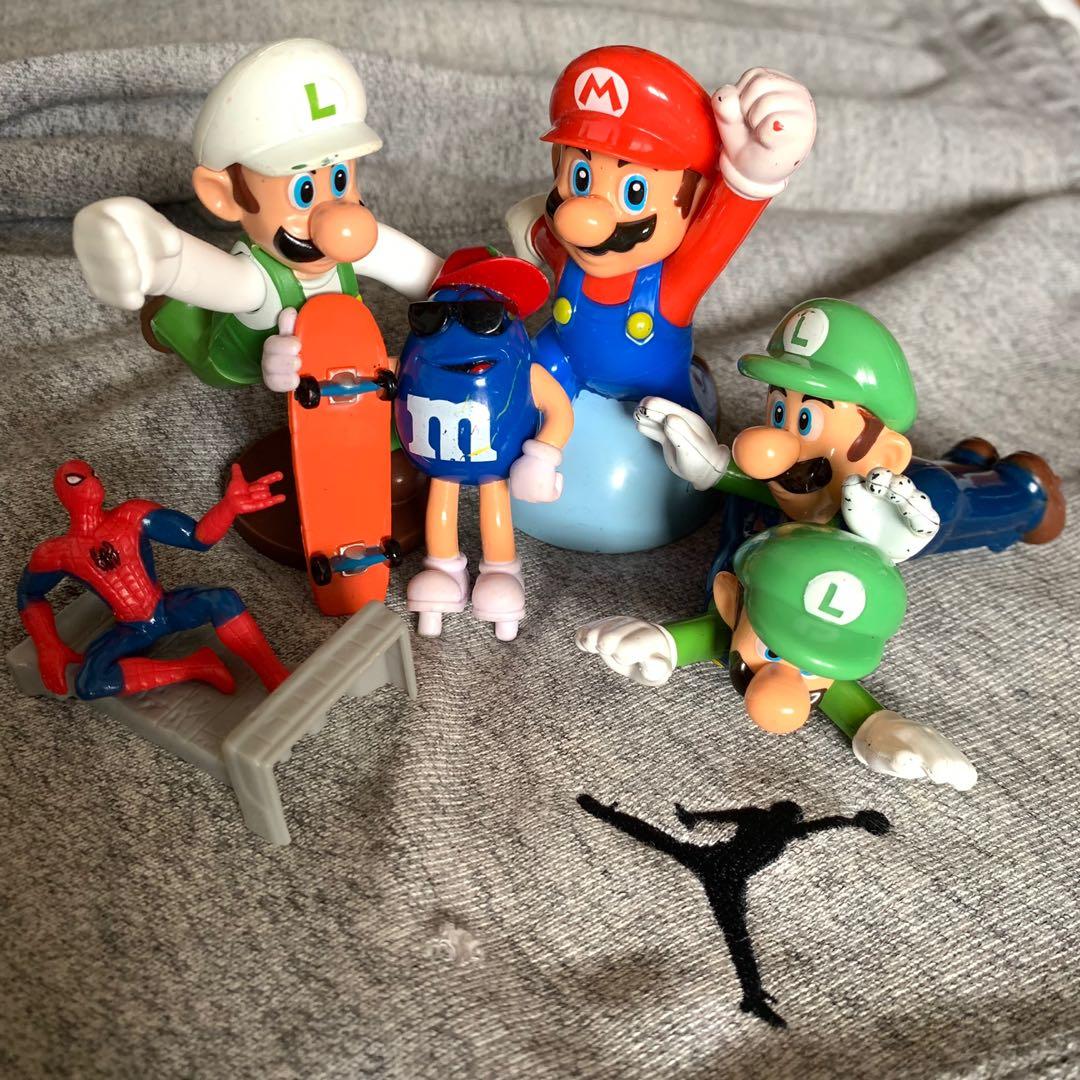 COMBO SUPER MARIO MARVEL SPIDERMAN M&M, Hobbies & Toys, Toys & Games on  Carousell