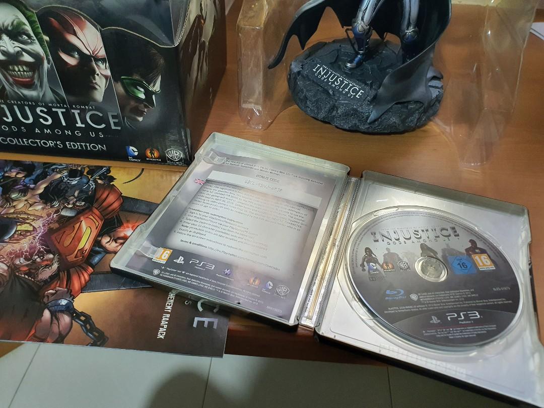Jeu Injustice: Gods Among Us Collector’s Edition PS3 - Occasion Bon état, Version Française