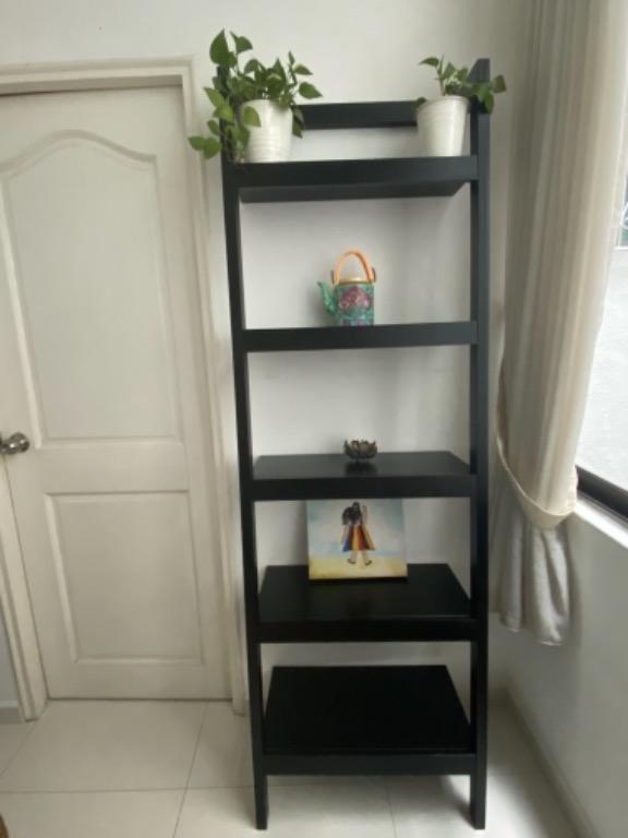 Crate and barrel clearance leaning bookcase
