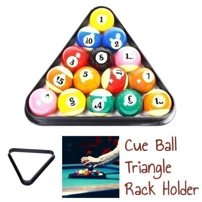 Cue Ball Triangle Rack Holder, Sports Equipment, Sports & Games ...