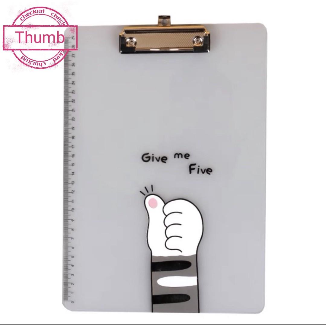 #GreatAsGifts Cute Cartoon A4 Writing Board Clip Writing Pad, Hobbies ...