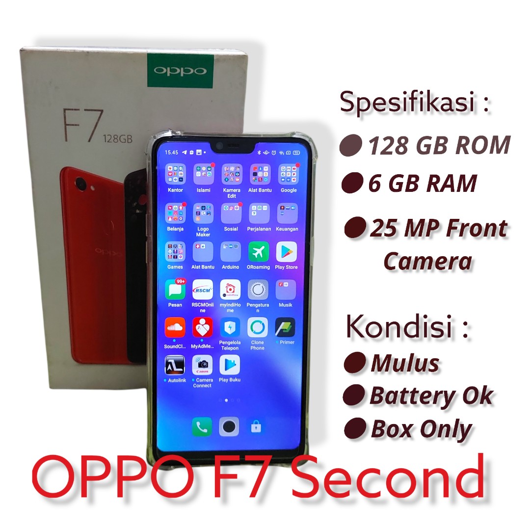 Harga second oppo new arrivals f7 ram 6gb