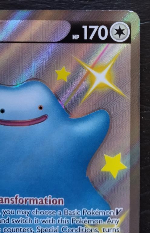Card Pokémon Ditto V Original Copag Raro