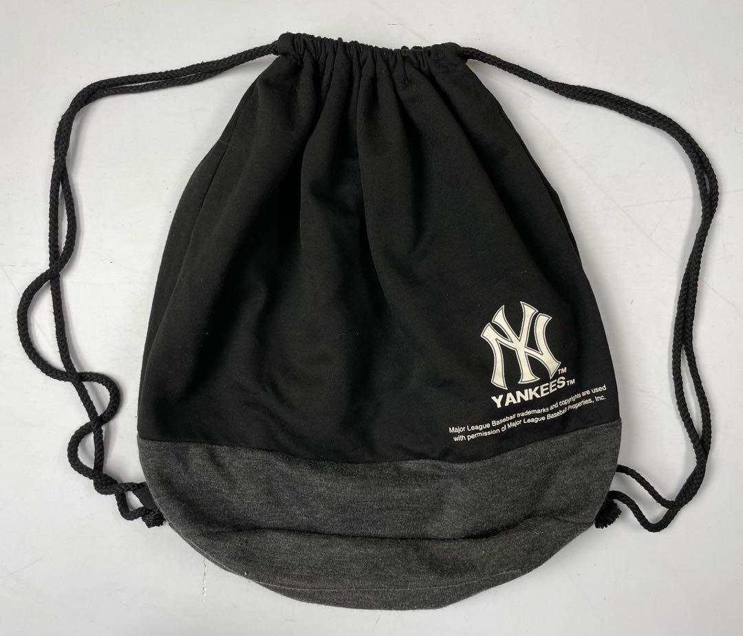 yankees drawstring backpack