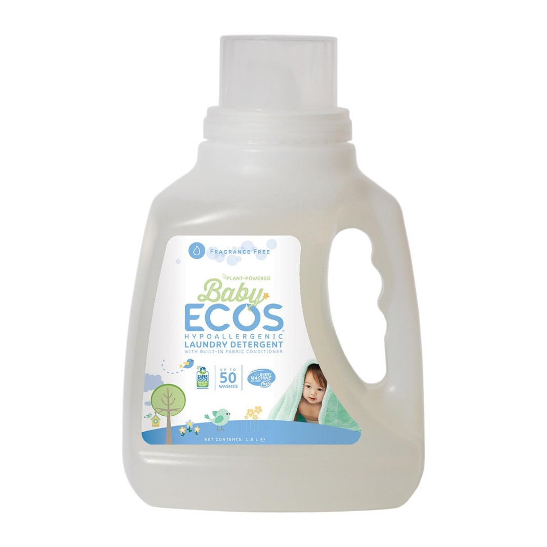 ECOS Baby Hypoallergenic Laundry Detergent 1.5L, Babies & Kids, Bathing