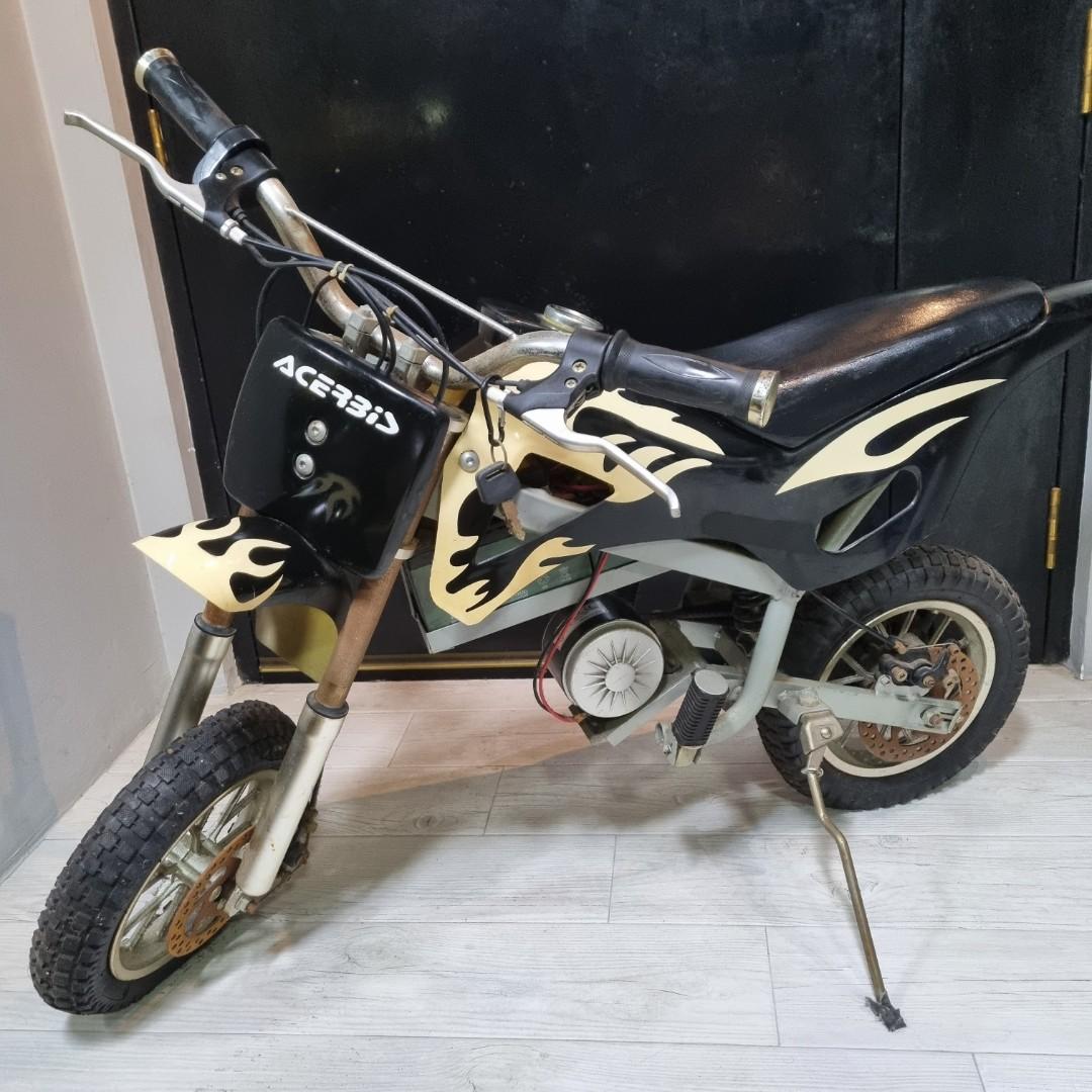 Electric Mini Scrambler Pocket Bike Pit Bike for Display