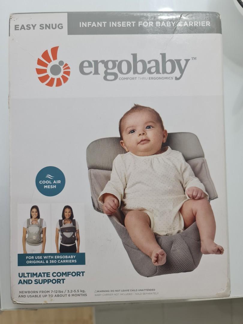 Ergobaby infant insert when to stop using new arrivals