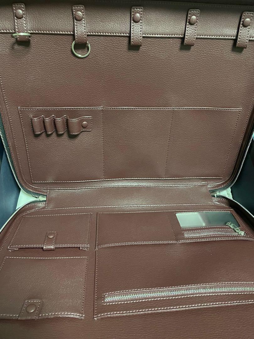 FAIRE LEATHER briefcase, Men's Fashion, Bags, Briefcases on Carousell