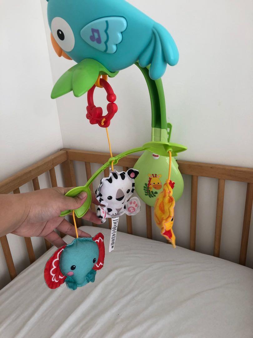 Fisher Price Cot Mobile, Babies & Kids, Infant Playtime on Carousell
