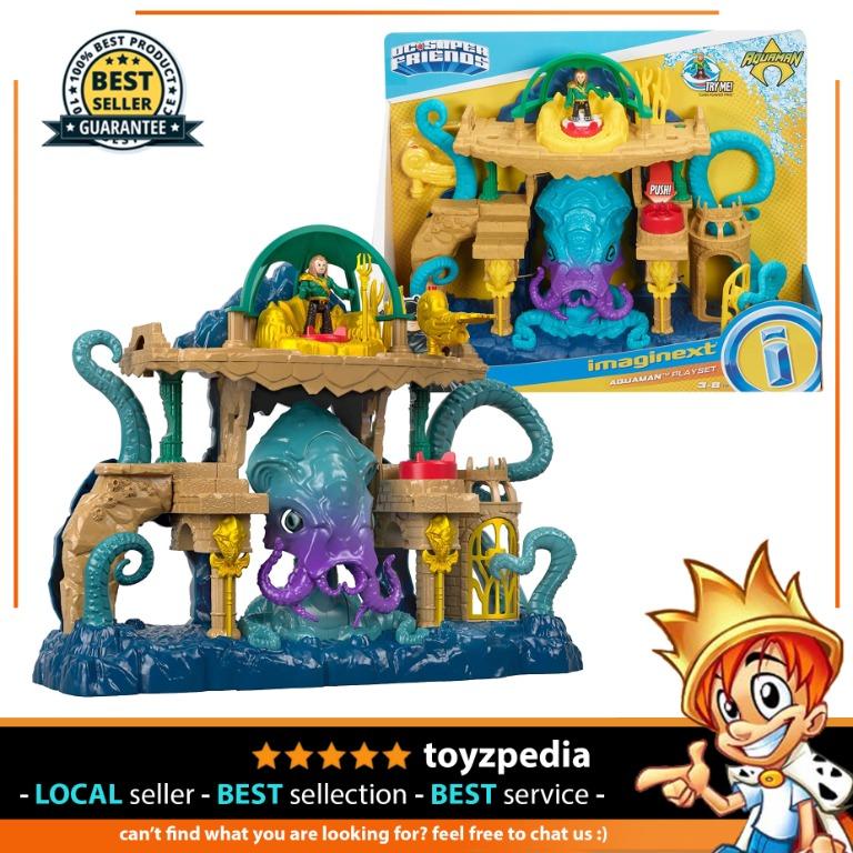 Imaginext dc super deals friends aquaman playset