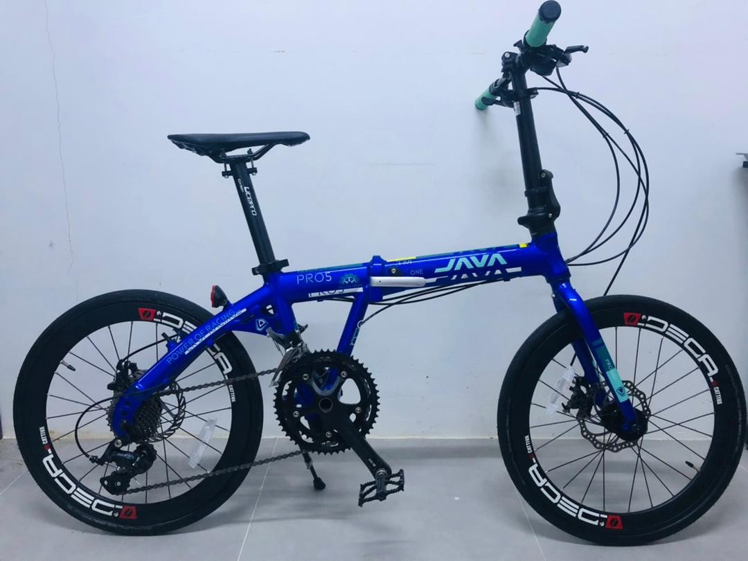 FOLDING BIKE JAVA PRO 5, Sports Equipment, Bicycles & Parts, Bicycles ...