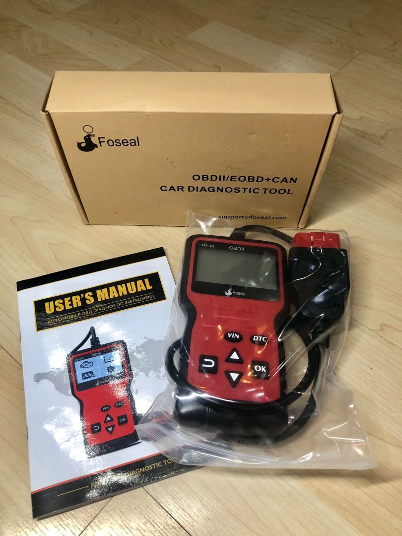Foseal OBD2 Code Reader, Car Accessories, Accessories on Carousell