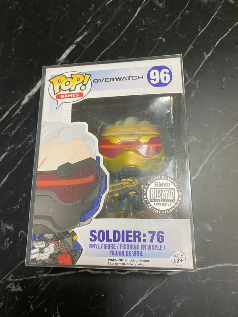 Gold soldier 76 pop Clearance
