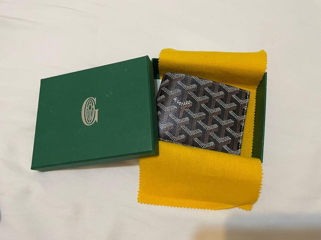 Goyard Green Goyardine Coated Canvas Victoire Wallet Goyard