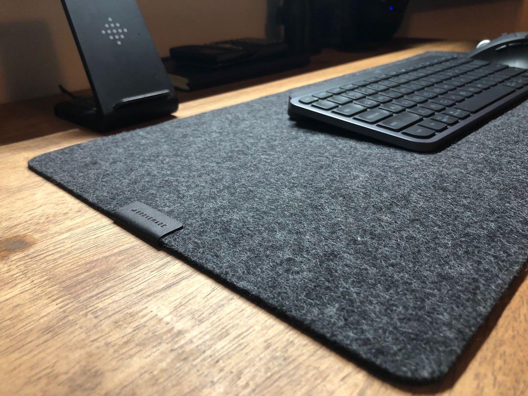 65%OFF!】 Grovemade Dark Wool Felt DeskPad Small tyroleadership.com