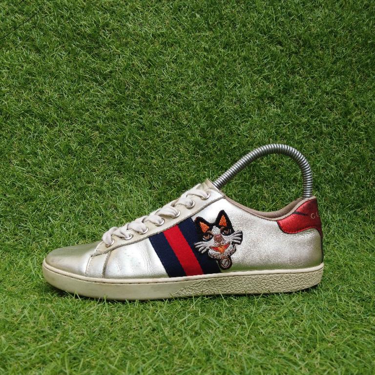 Gucci ace dog sneakers deals