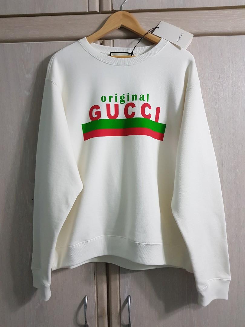Authentic gucci sweatshirt sales