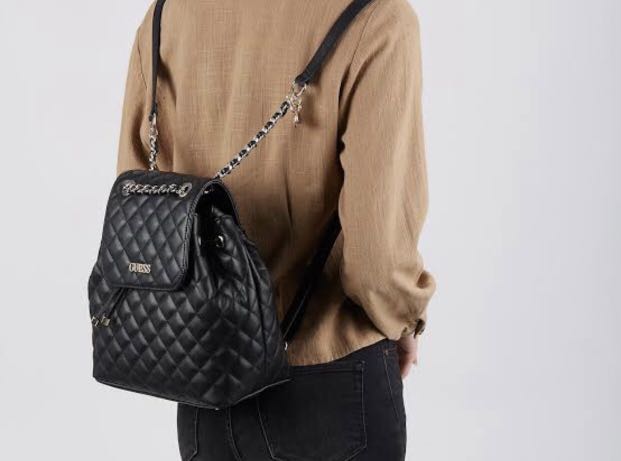 Guess black backpack Illy Women s Fashion Bags Wallets