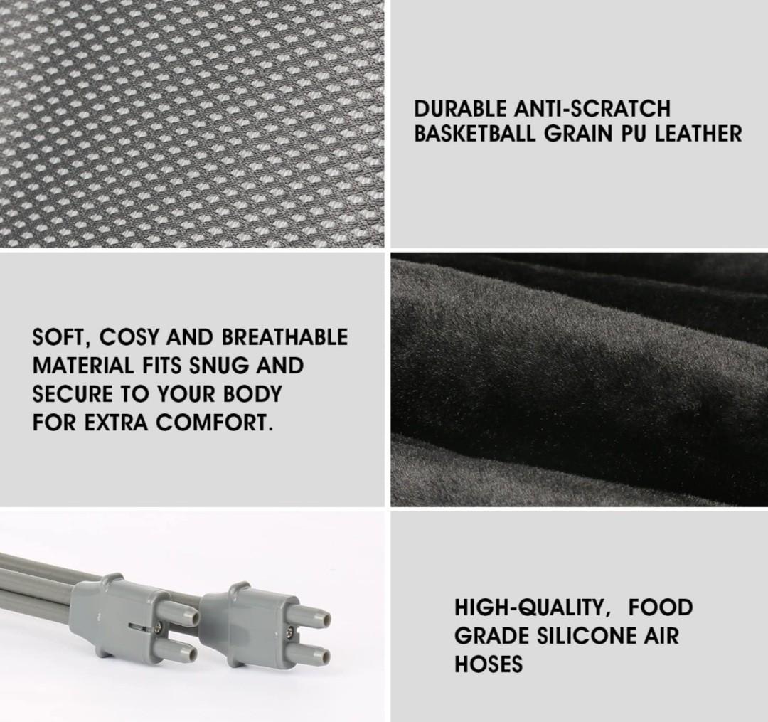 Hangsun Leg Air Massager MC70 Corded/Cordless Air Compression Thigh Leg