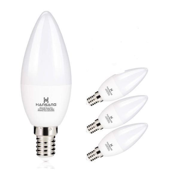 MAXIM BRAND INCANDESCENT DIMMABLE 40w SES E14 CLEAR CANDLE SMALL SREW BULBS x5  