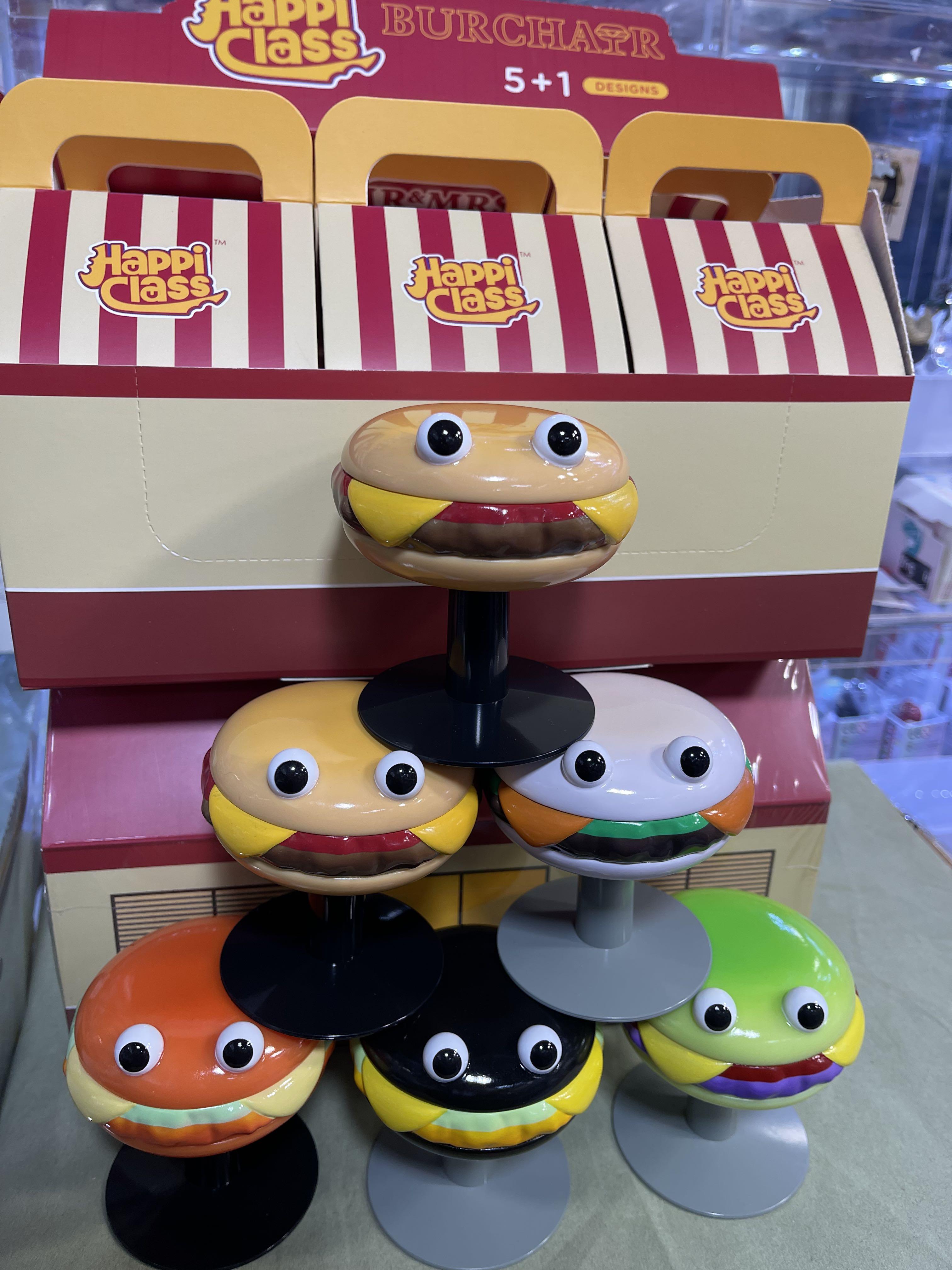 袋のみ未開封☆Happi Class Burger Chair 3点セット 玩具有毒addictedtoys2020 潮玩˙盒抽˙設計師玩具專賣店-HAPPI