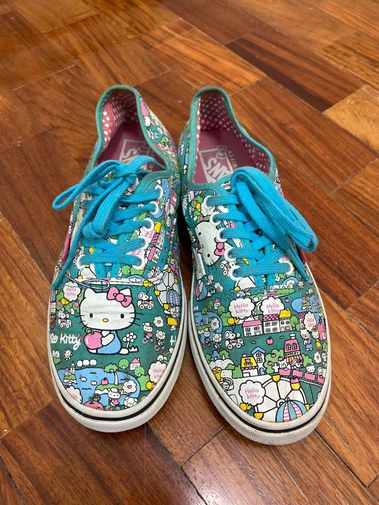 Hello kitty shop vans size 8