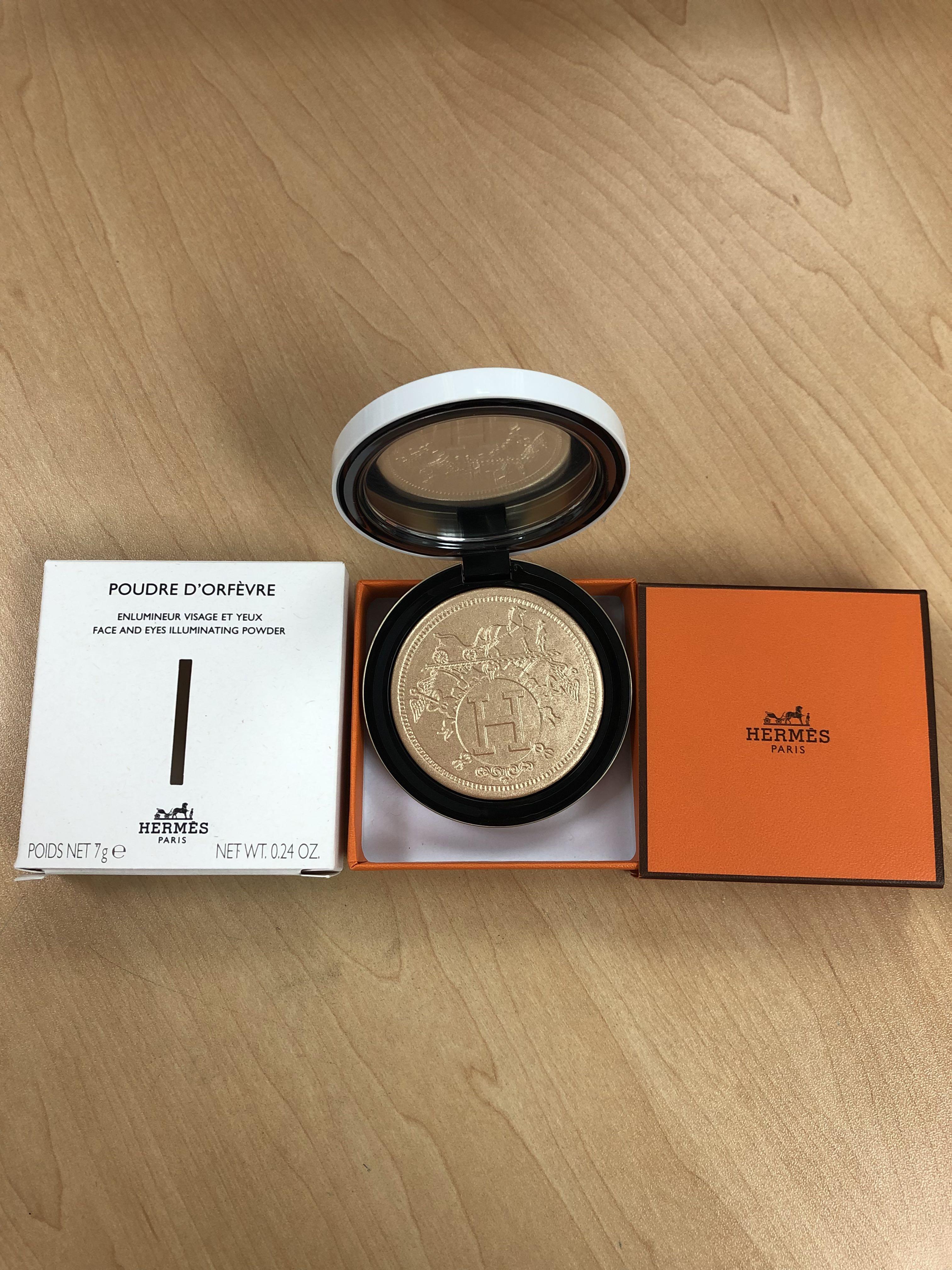 Hermes Poudre d'Orfevre illuminating powder 限量版, 美容