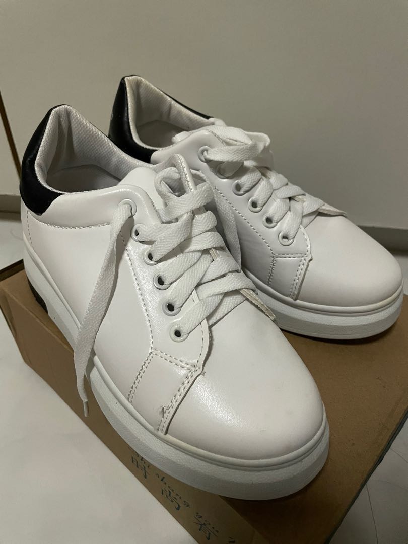 high heeled sneakers