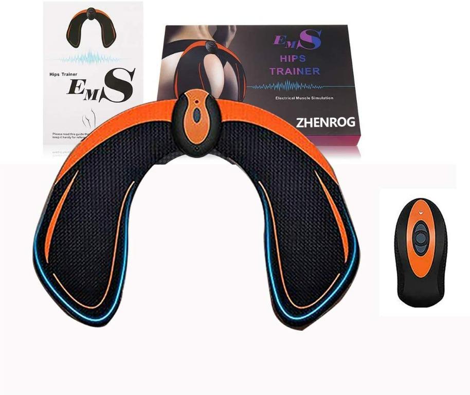Rechargeable EMS Muscle Stimulator – Abs, Arms, Hips & More – Cordless Training