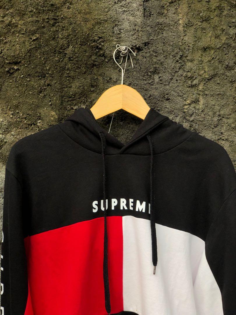 Supreme mark best sale hoodie
