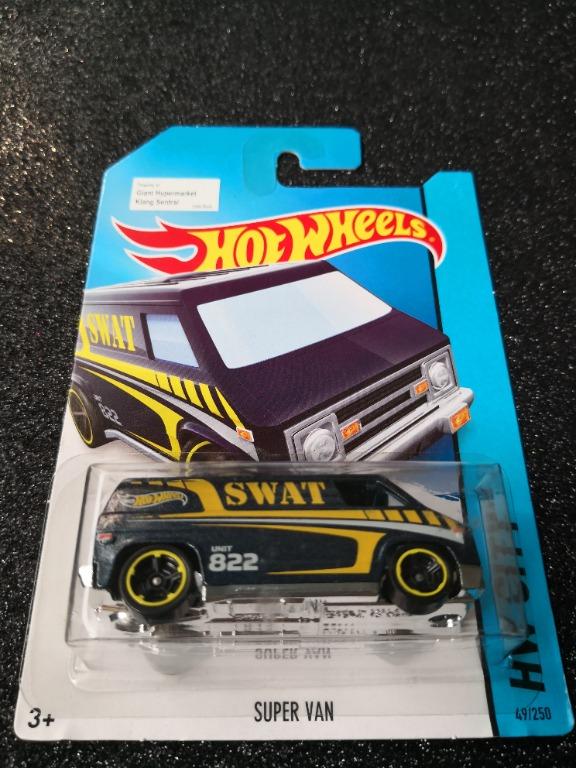 Hot wheels swat hot sale van