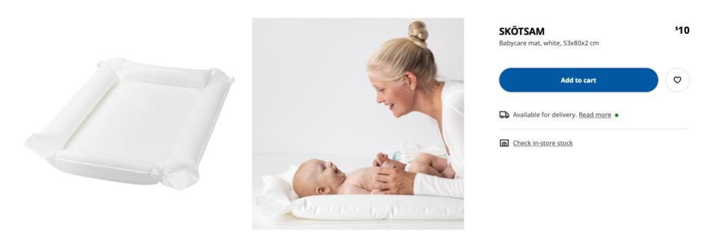 Skötsam changing pad shop