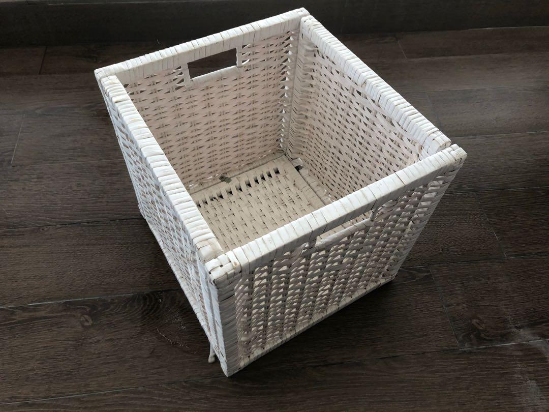Ikea Wicker basket for Kallax, Furniture & Home Living, Outdoor