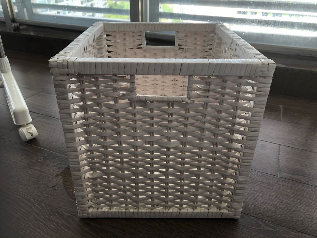 Ikea Wicker basket for Kallax, Furniture & Home Living, Outdoor