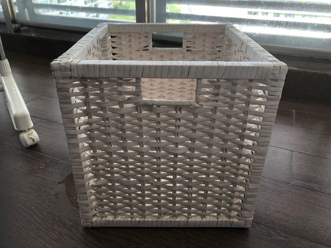 Ikea Wicker basket for Kallax, Furniture & Home Living, Outdoor