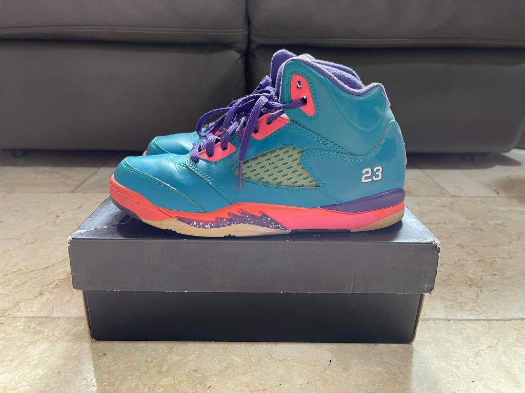 Jordan 5 tropical teal sales