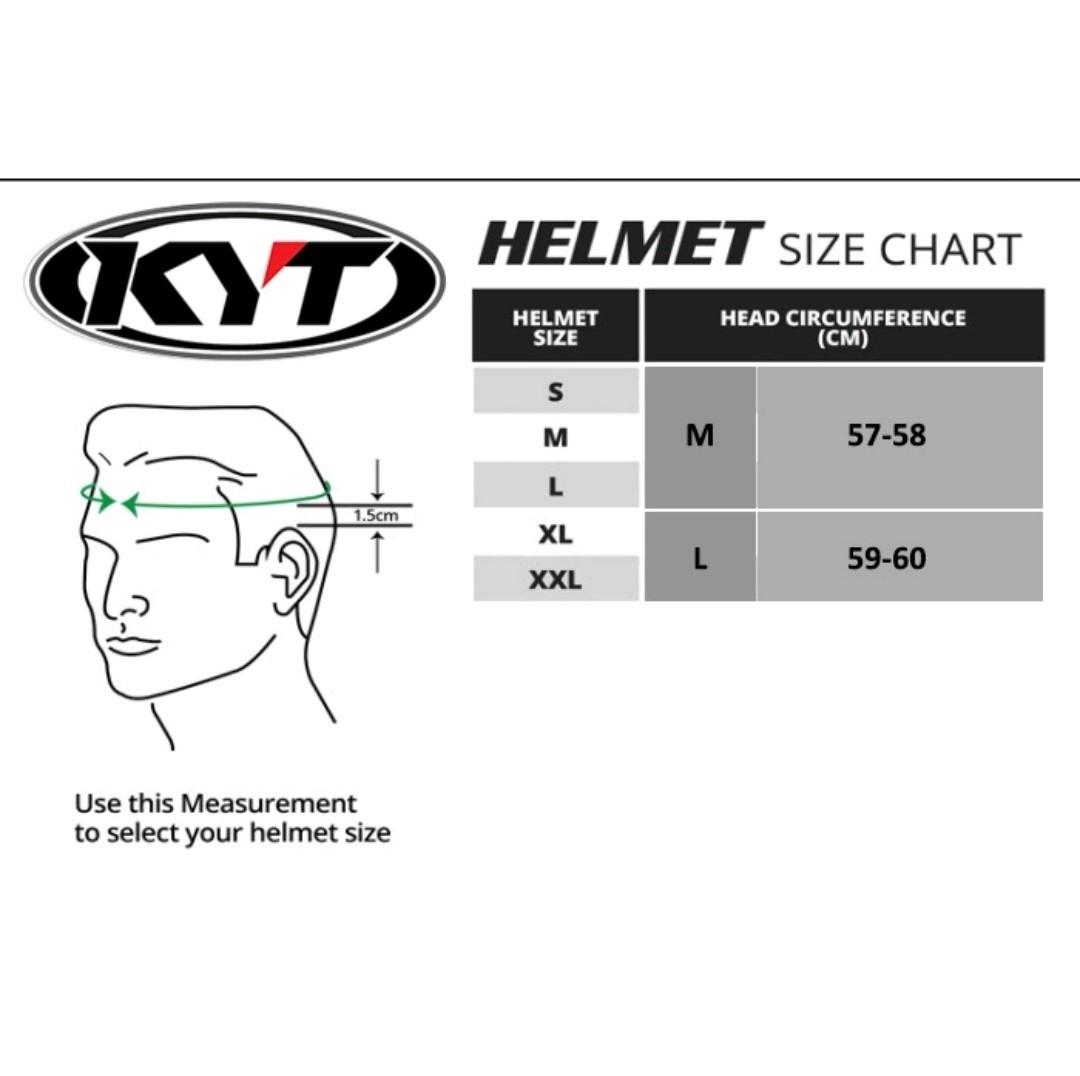 Kyt venom size clearance chart