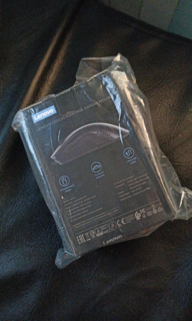 Lenovo m300 RGB SEALED (Category: Mouse & Mousepads) located in Manila. Submitted by calyxx15 (Listing ID 1124415843, Image 2). Description: Selling my lenovo m300 RGB MOUSE LAST 3PCS.