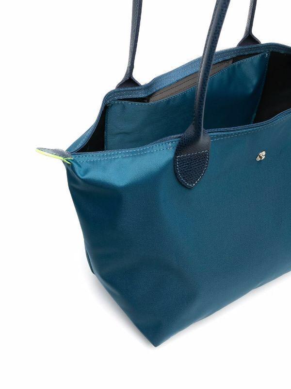 Le Pliage Green S Handbag Navy - Recycled canvas (L1621919P68
