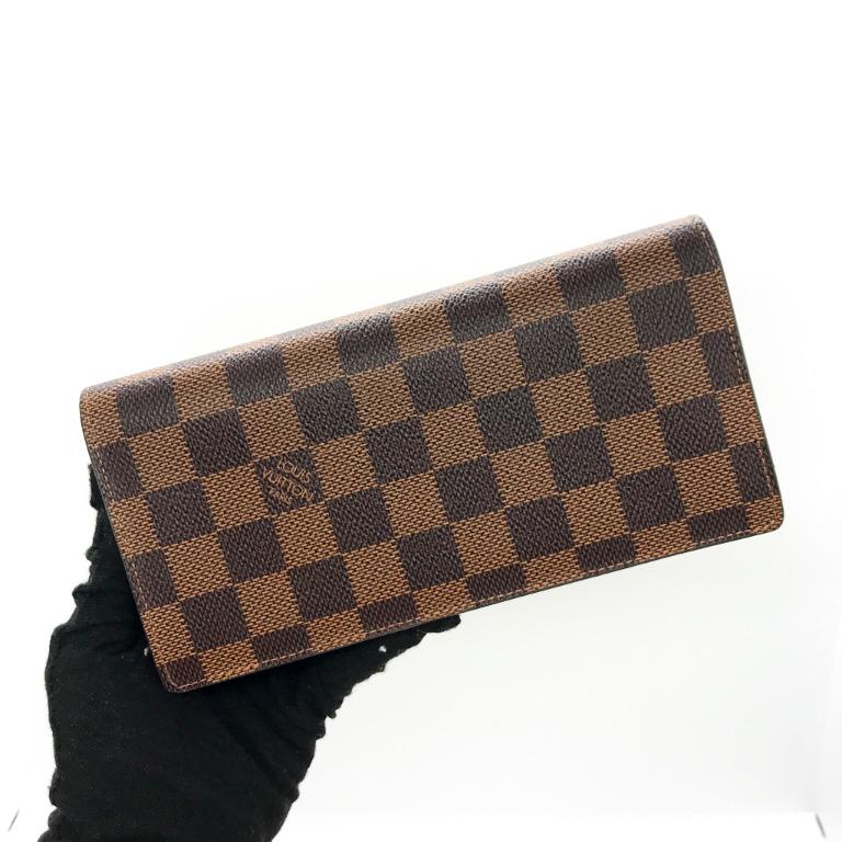 Discounted) LOUIS VUITTON N60017 DAMIER BRAZZA W/ INITIAL WALLET