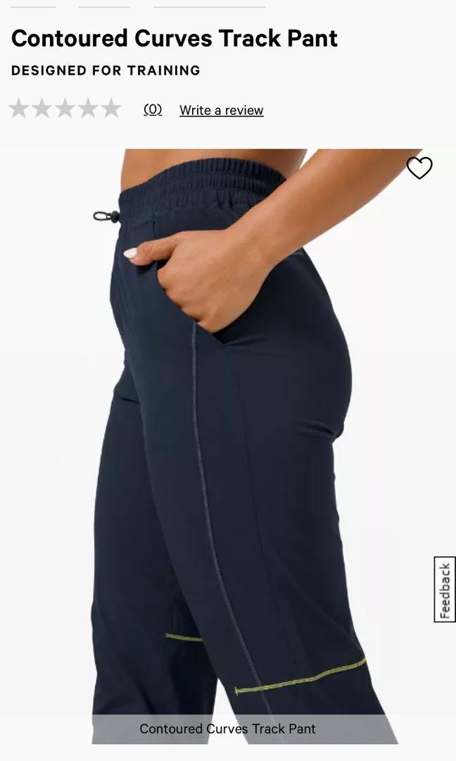 Contoured Curves Track Pant