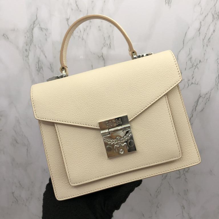 Discounted MCM SMALL PATRICIA SATCHEL 2WAY SHOULDER BAG 217021760 Women s Fashion Bags Wallets Shoulder Bags on Carousell