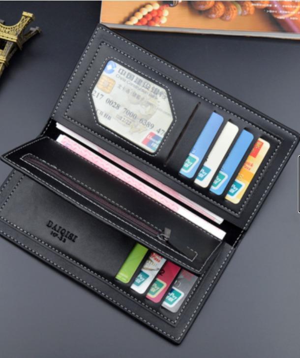 Fashion Men's Bifold Leather Wallet ID Credit Card Holder Billfold Purse Clutch Fashion Men's Bifold Leather Wallet ID Credit Card Holder Billfold Purse Clutch