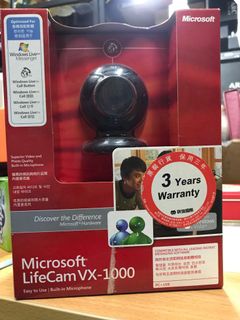 Microsoft LifeCam VX-1000 微軟網路攝影機