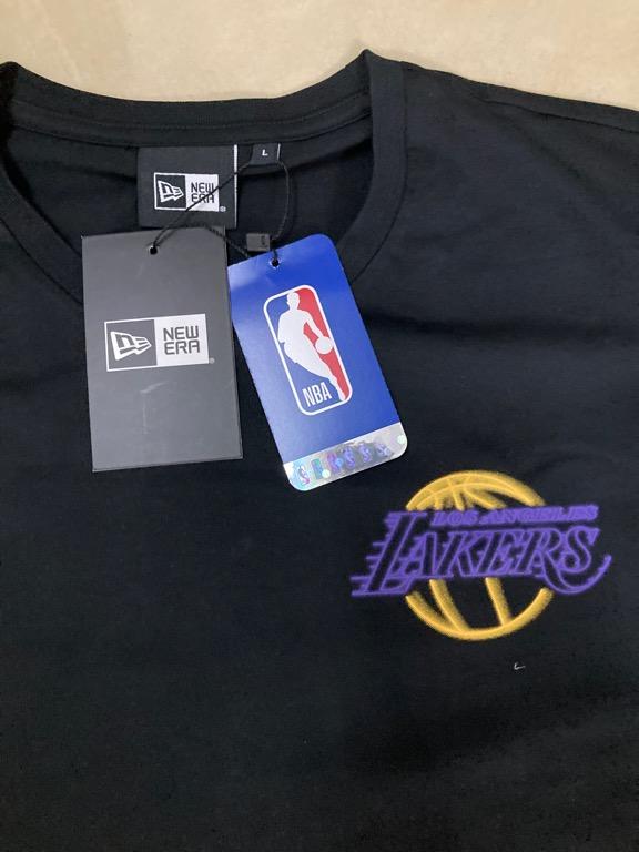 New Era T-Shirt Team Logo LA Lakers black (11530752) au meilleur prix sur