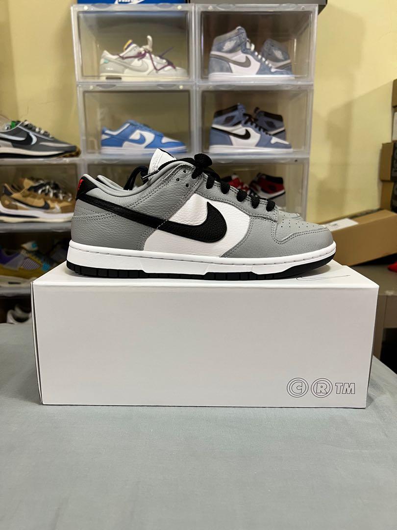 dunk grey black white