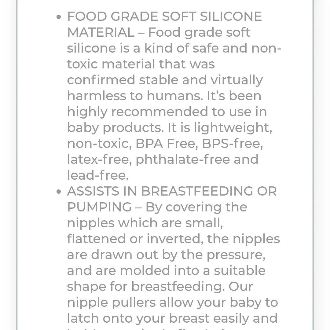 Nipple shield (Category: Breastfeeding & Bottle Feeding) located in Quezon City. Submitted by luminaracouture (Listing ID 1124445229, Image 3). Description: washed only.